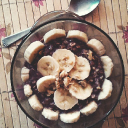 healtyfood food banana breakfast